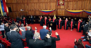 Presidente del TSJ juramenta a rectores y rectoras del CNE