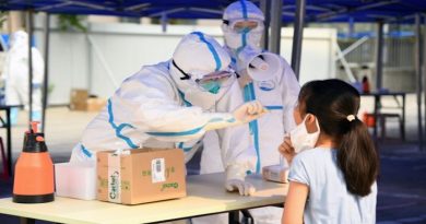 China supera los 3 millones de pruebas de ácido nucleico
