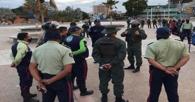 ZODI Sucre se mantiene en despliegue permanente para dar cumplimiento a la cuarentena radical