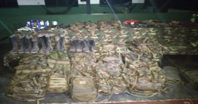 ZODI Zulia decomisa explosivos, uniformes y material de guerra del grupo Paramilitar “Los Rastrojos”