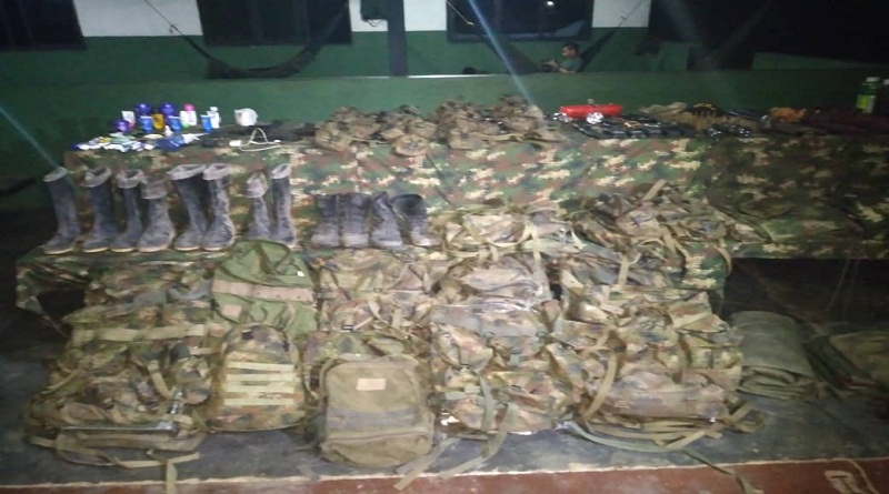 ZODI Zulia decomisa explosivos, uniformes y material de guerra del grupo Paramilitar “Los Rastrojos”