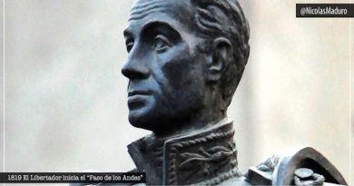 Venezuela conmemora 201 años del inicio del Paso de los Andes de Simón Bolívar