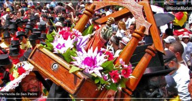 Presidente Maduro se suma al júblio de parranderos de Guarenas y Guatire que hoy le rinden tributo a San Pedro desde sus hogares