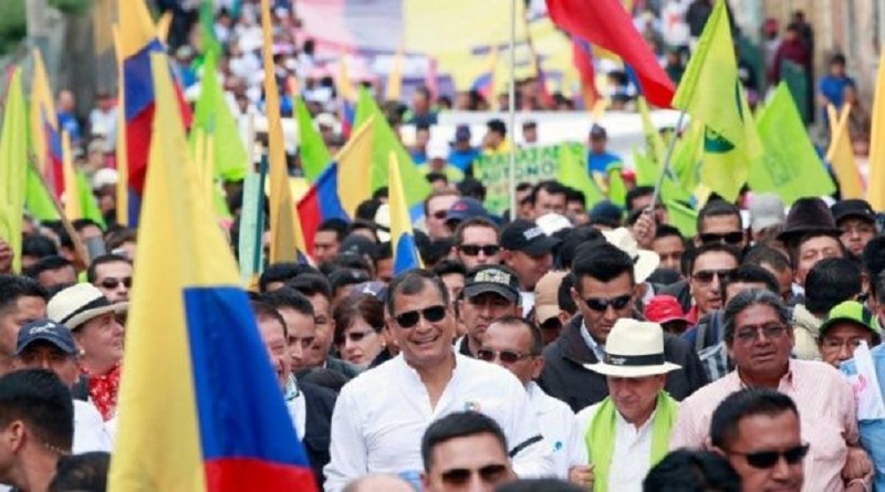 Lo que ocurre en Ecuador es una clara muestra de persecución política y electoral por tendencia ideológica y sume al país bajo un sistema con tintes dictatoriales, afirmaron. | Foto: Twitter: @IPPEcu