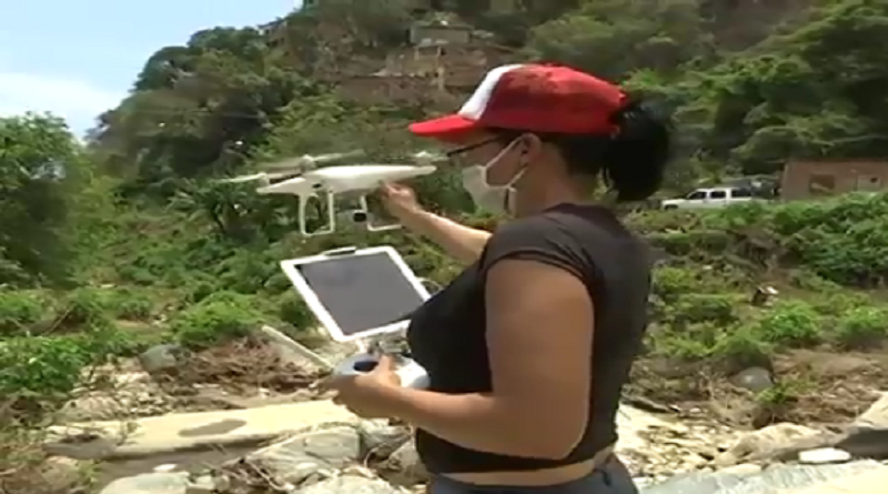 Equipo de Gestión de Riesgo atiende sistema de represas para prevenir daños por lluvias en vertiente norte del Guarairarepano en La Guaira