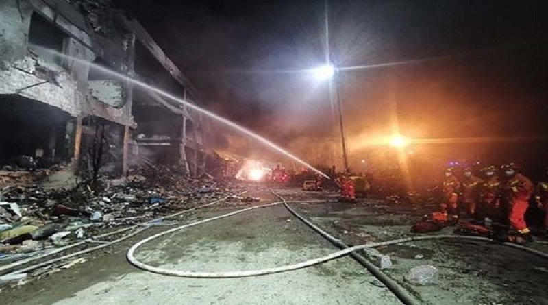 Fallecidos por explosión de un camión en China aumenta a 19