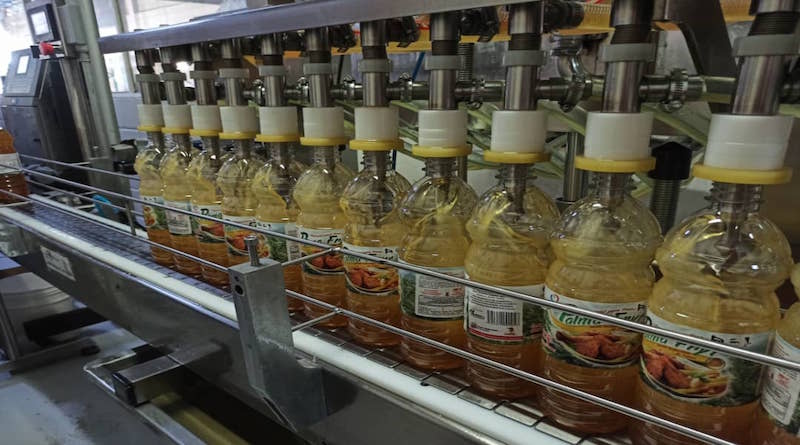 Indugram activa llenadora de aceite comestible