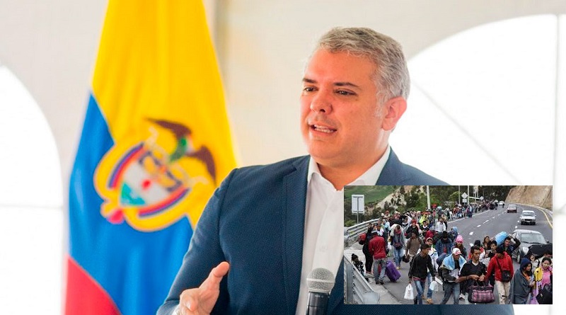 Arreaza: Miles de venezolanos huyen de Colombia y el hipócrita y manipulador Iván Duque acusa a Venezuela