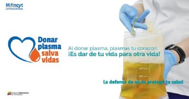 Día Mundial del Donante: Ministerio de Ciencia y Tecnología impulsa donación de plasma de los recuperados para combatir a Covid19