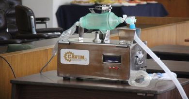 Cavim elaboró prototipo de respirador artificial para afectados por Covid-19