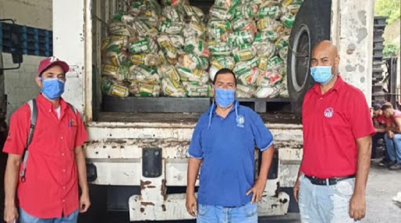 Despachan más de 50 toneladas de alimentos a Programas Sociales de Caracas