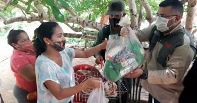 Plan Nacional de Distribución de Proteínas atedió familias en Bruzual estado Anzoátegui
