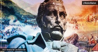 Venezuela conmemora los 207 años de la Batalla de los Horcones