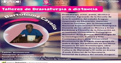 Compañía Nacional de Teatro activa Taller de Dramaturgia impartido por 25 especialistas a distancia