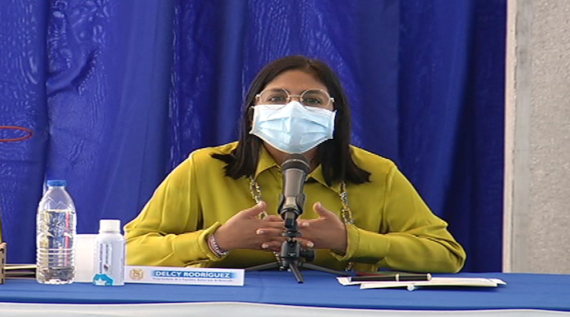 Delcy Rodríguez: el 6D saldremos todos a votar tomando medidas especiales de bioseguridad