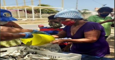 Caravana de la Sardina atendió a familias del municipio Tubores en Nueva Esparta