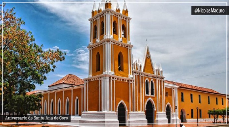 Venezuela celebra 493° años de la fundación de Santa Ana de Coro Falcón