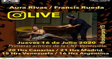 El Centro para el Desarrollo de las Artes y Prensa de España entrevistará a las primeras actrices venezolanas Aura Rivas y Francis Rueda este jueves