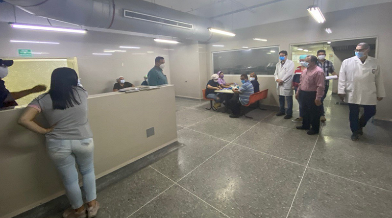 Avanzan obras de rehabilitación del Hospital Central de Maracay