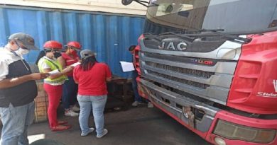 Logicasa inspeccionó flota de carga pesada para optimizar servicio de traslado de los alimentos
