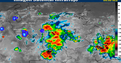 Prevén para este jueves precipitaciones acompañadas de actividad eléctrica en varias regiones del país