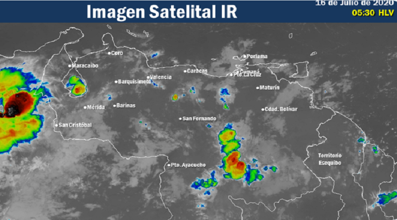 Ondas Tropicales 22 y 23 generan precipitaciones y descargas eléctricas en distintas regiones del país