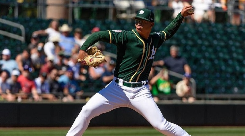 Atléticos de Oackland envía a Jesús Luzardo a Triple-A Las Vegas