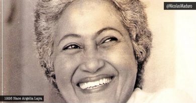 Pueblo venezolano celebra 94 años del natalicio de Argelia Laya