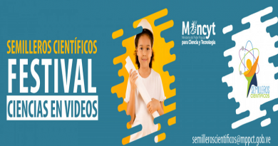 Hasta el 22 de agosto extienden inscripción del I Festival de Ciencias en Videos