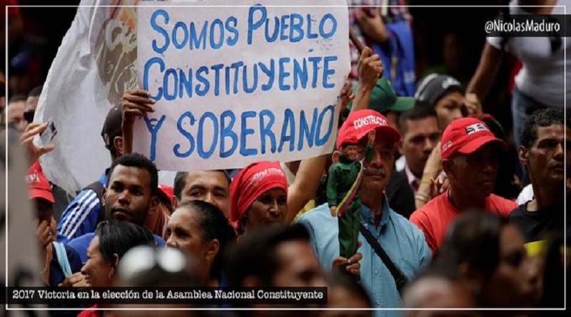 Presidente Nicolás Maduro recordó la victoria popular alcanzada hace 3 años al elegir la ANC
