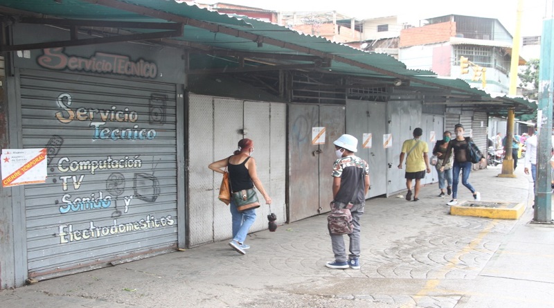 Cierran temporalmente Mercado de Carapita para evitar propagación de la Covid-19
