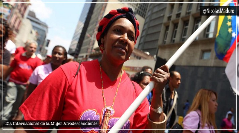 Venezuela celebra Día Internacional de la Mujer Afrodescendiente