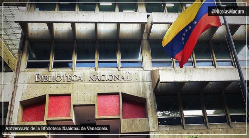 Presidente Maduro felicita trabajadores de Biblioteca Nacional de Venezuela al cumplir 187 años