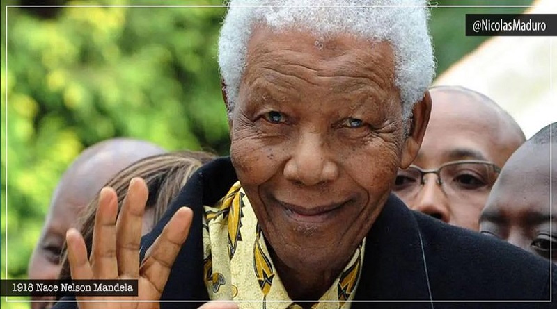 Venezuela celebra 102 años del natalicio del líder sudafricano Nelson Mandela