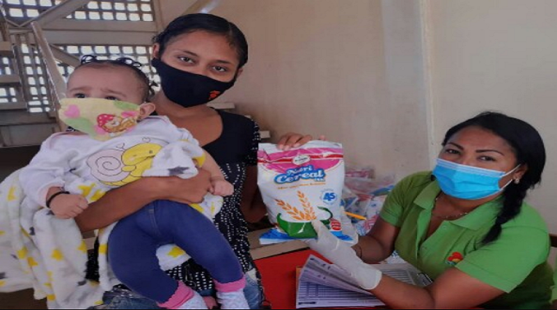 Madres gestantes y lactantes de Las Velitas en Falcón recibieron asistencia integral de Tropa Verde del INN