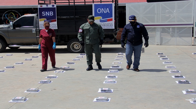 ONA: Venezuela ha logrado incautar en lo que va de año más de 12 toneladas de drogas