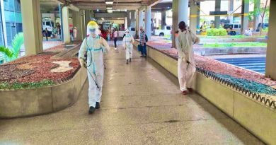 Jornada de Desinfección aborda espacios en Parque Central durante cuarentena radical en Caracas