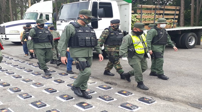 GNB incautó 264 kilos de droga en lo que va del mes de julio