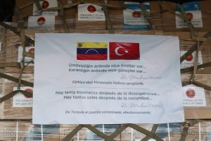Cargamento con Asistencia Técnica Humanitaria enviado por Turquía