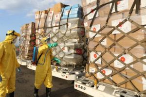 Cargamento con Asistencia Técnica Humanitaria enviado por Turquía