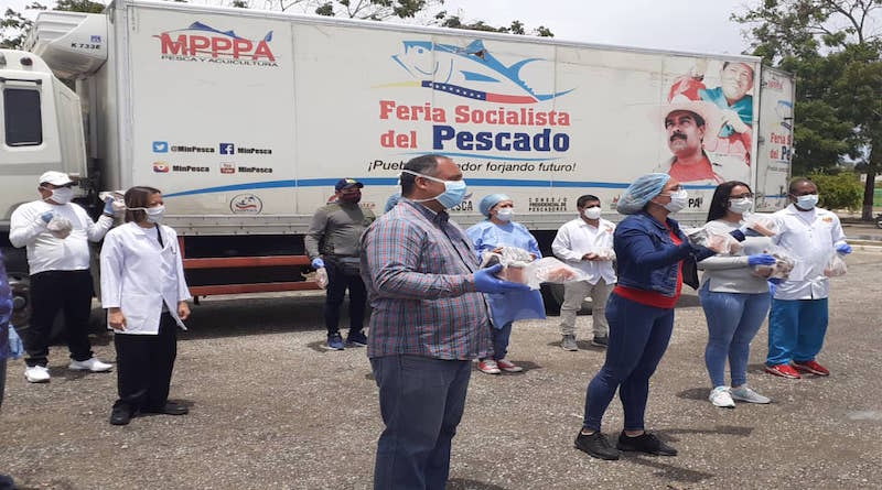 Al menos 2,5 toneladas de pescado distribuyó Corpesca para atender al sector salud en Sucre