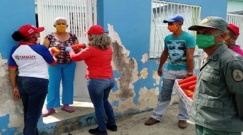 Entregan combos de alimentos y proteínas a familias del estado Yaracuy