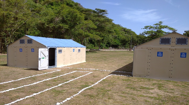 Instalan Zona de Triaje y Aislamiento para atender a connacionales con Covid-19 en La Guaira