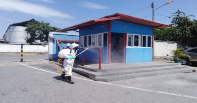 Carabobo| Protección Civil realizan jornada de desinfección en la Jefatura Estadal de Mercal