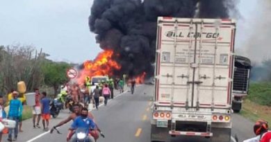 Cifra de fallecidos por explosión de camión en Colombia asciende a 20