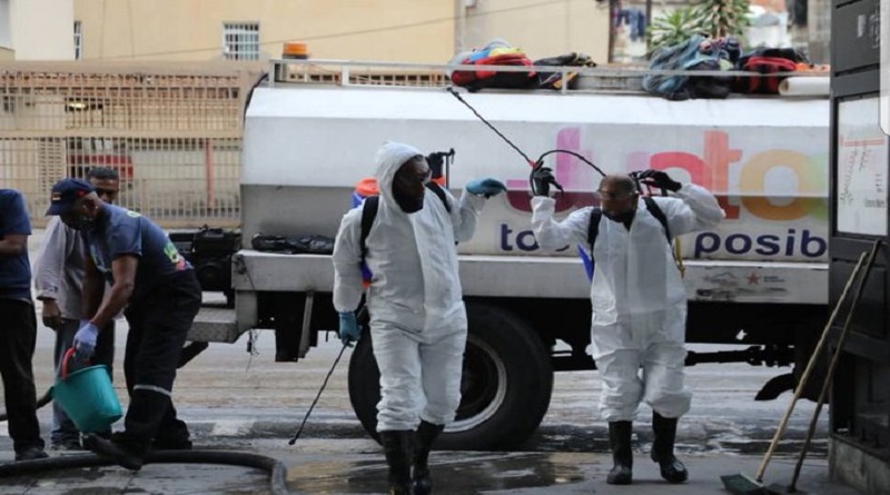 Suman 114 jornadas de limpieza y desinfección en urbanismos de la GMVV