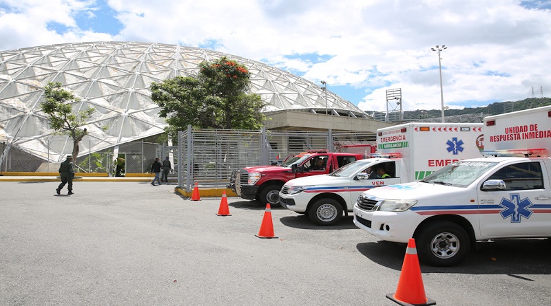 Venezuela cuenta con el Hospital de Campaña más grande de la historia nacional en el Poliedro de Caracas