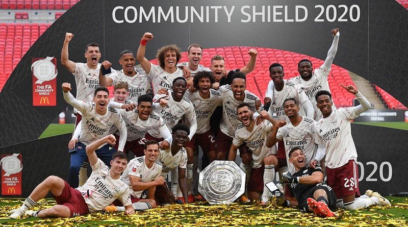 Arsenal conquista la Community Shield tras vencer al Liverpool en tanda de penales