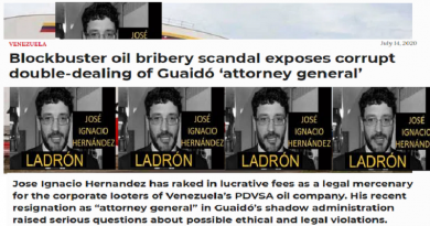Investigación: Periodista de EE.UU. expone a “procurador” de Guaidó en sobornos petroleros contra Venezuela