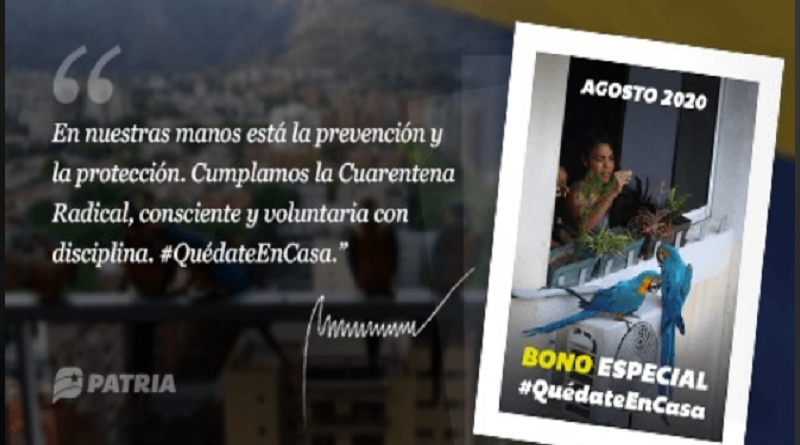 Inicia asignación de Bono Especial #QuédateEnCasa para trabajadores independientes o por cuenta propia
